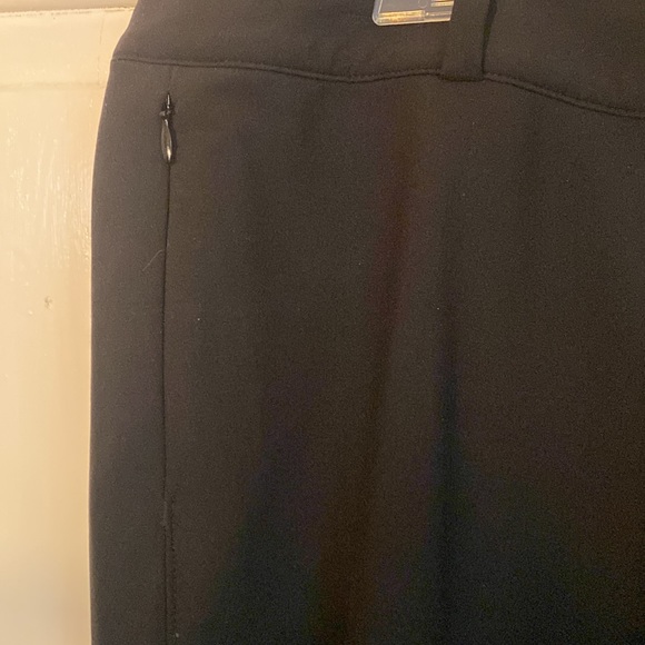 Adidas black size 16 Climastorm pants NWT pockets golf - Picture 2 of 10